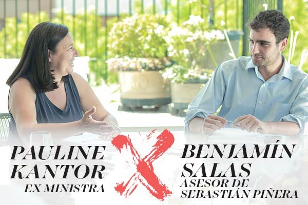 Pauline Kantor y Benjamín Salas: madre e hijo abordan sus pasos por La Moneda