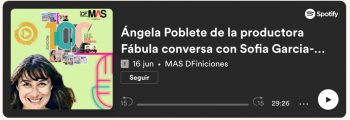 Ángela Poblete de la productora Fábula conversa con Sofia Garcia-Huidobro de la conquista a Latinoamérica