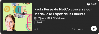 Paula Pesse de NotCo conversa con María José López de las nuevas tendencias en la industria gastronómica